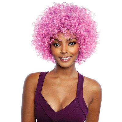 Mane Concept Red Carpet Synthetic Full Wig - RCP1019 Rainbow Curly