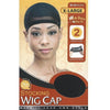 M&M Headgear Qfitt Stocking Wig Cap X-Large Black #126