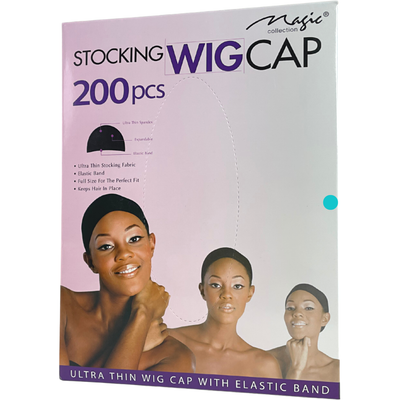 Magic Collection Stocking Wig Cap 200pcs #01401BLA