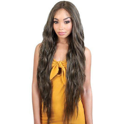 Motown Tress Synthetic Deep Part Spin Part Lace Front Wig – LDP-Spin70 (TEAL & CAMOGREEN only)