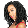 Zury Synthetic Crochet Braids - 2x Butterfly Distressed Locs 10"