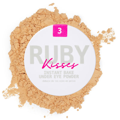 Ruby Kisses Instant Bake Under Eye Powder - RUP03 Earth