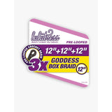 Sensationnel Lulutress Synthetic Pre-Looped Braids – 3X Goddess Box Braid 12"