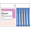 Diane Cold Wave Rods 1/4" Blue 12PK #DCW7