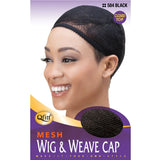 M&M Headgear Qfitt Mesh Wig & Weave Cap #504