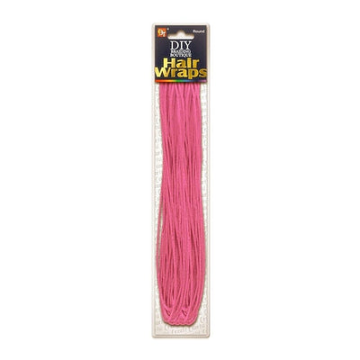 Beauty Town DIY Braiding Boutique Round Hair Wraps - Pink