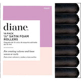 Diane 5/8 Satin Foam Rollers 14-Pack #D5031