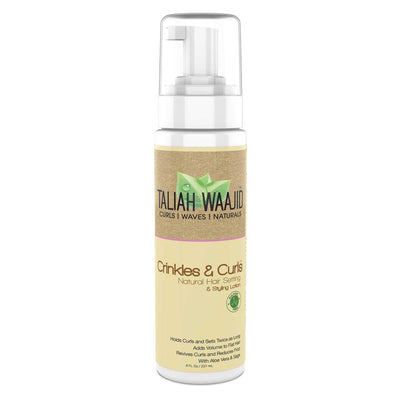 Taliah Waajid Curls Waves Naturals Crinkles & Curls Setting & Styling Lotion 8 OZ