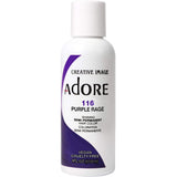 Creative Image Adore Shining Semi-Permanent Hair Color - 116 Purple Rage 4 OZ