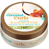 OGX Quenching + Coconut Curls Curling Hair Butter 6.6 OZ