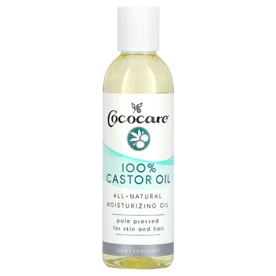 Cococare 100% Natural Castor Oil 4 OZ