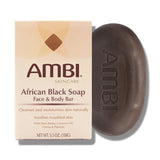 Ambi African Black Soap Face & Body Bar 5.3 OZ