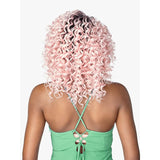 Sensationnel Boutique Bundle Human Hair Blend Weave - Loose Deep 9" 6pcs (99J & TTBG only)