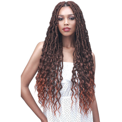 Bobbi Boss Synthetic Crochet Braids - 2X Wavy Nu Locs 28"