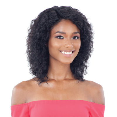 Shake N' Go Naked Nature Brazilian Wet & Wavy Human Hair Lace Front Wig - Crystal Wave
