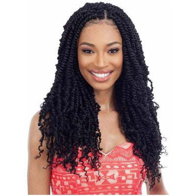 FreeTress Synthetic Crochet Braids - Spring Twist 18"