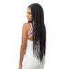 Outre Synthetic Pre-Braided 4" x 4" Lace Front Braid Wig - Middle Part Feed-In Box Braids 36"