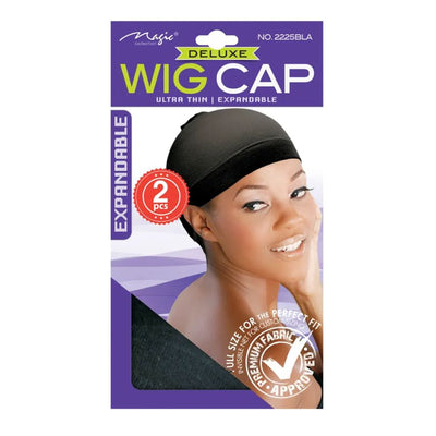 Magic Deluxe Expandable Wig Cap - #2225BLA