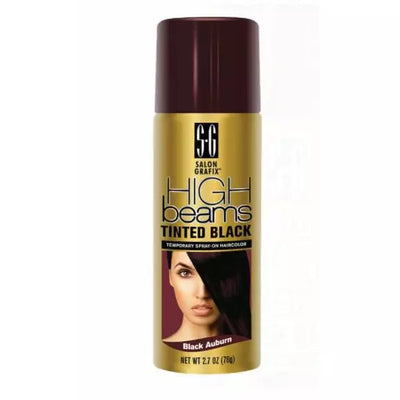 High Beams Tinted Black Temporary Spray-On Hair Color #35 Black Auburn