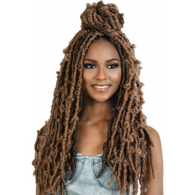 Motown Tress True 2X Synthetic Pre-Looped Braids – C.2BFLY18 Butterfly Faux Locs 18"