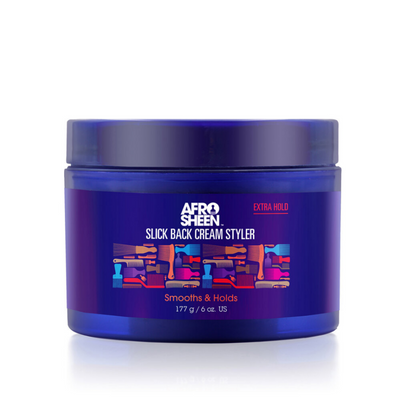 Afro Sheen Slick Back Cream Styler 6 OZ