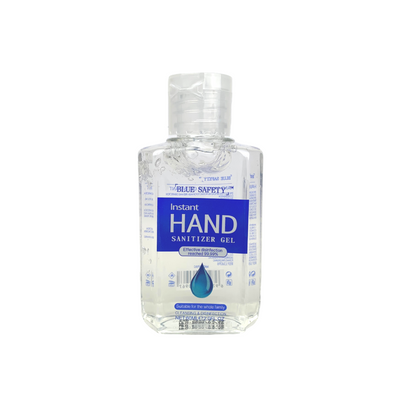 Blue Safety Instant Hand Sanitizer Gel 2 OZ