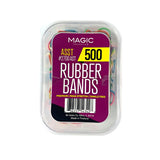 Magic Collection Assorted Rubber Bands 500 pcs #2700AST