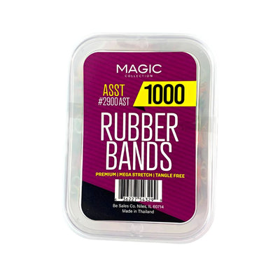 Magic Collection Assorted Rubber Bands 1000 pcs #2900AST