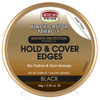 African Pride Black Castor Miracle Hold & Cover Edges Black 2.25 OZ
