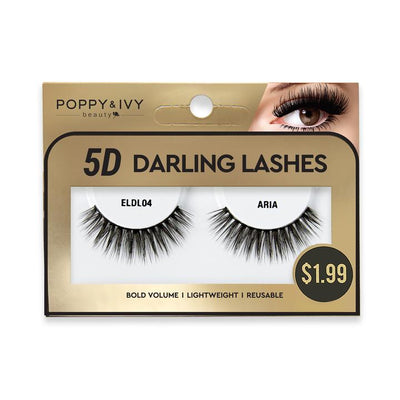 Poppy and Ivy Beauty 5D Darling Lashes - Aria #ELDL04