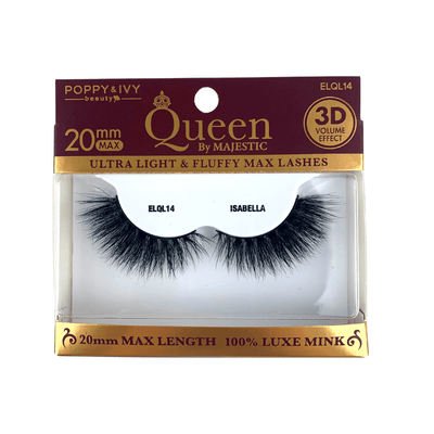 Poppy & Ivy Beauty Queen By Majestic Lashes 100% Luxe Mink - ELQL14 Isabella