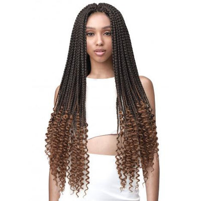 Bobbi Boss Synthetic Braids - 2X Bomba Box Braid Curly Tips 28"