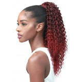 Bobbi Boss Miss Origin Tress Up Human Hair Blend Drawstring Ponytail - MOD013 Water Wave 18"