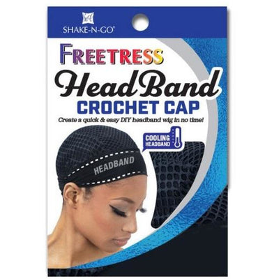 Freetress Head Band Crochet Cap