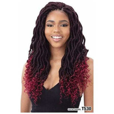 Model Model Synthetic Braids - 3X Wavy Montego Gorgeous Locs 16"