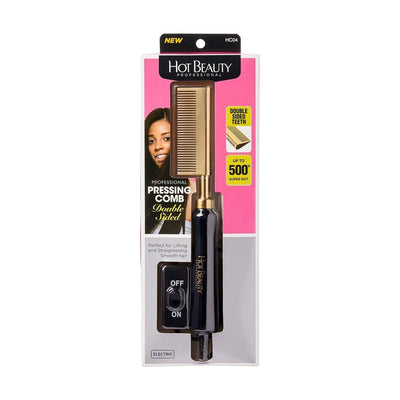 Hot Beauty Professional Double Sided Pressing Comb - HC04