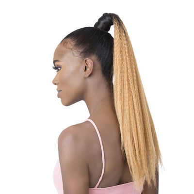 Goldntree By It's A Wig! Synthetic DIY Pony Wrap Ponytail - Crimped Curl 22"