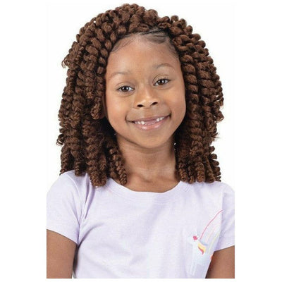 FreeTress Synthetic Kids Braids - 3X Bouncy Wand Curl 6"