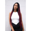 Outre Synthetic Pre-Braided 13" x 4" Lace Frontal Wig - Knotless Square Part Braids