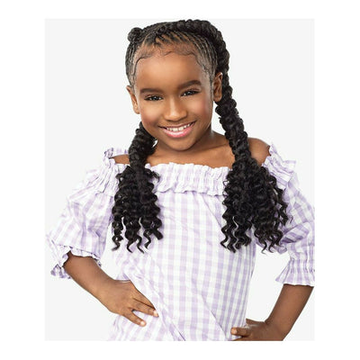 Sensationnel Sassy 12 for Kids and Up Adult Crochet Looped Synthetic  Braiding Hair (1)