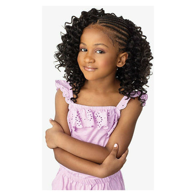 Sensationnel Lulu Mini Synthetic Kids Braids - 2X Deep Wave 10"