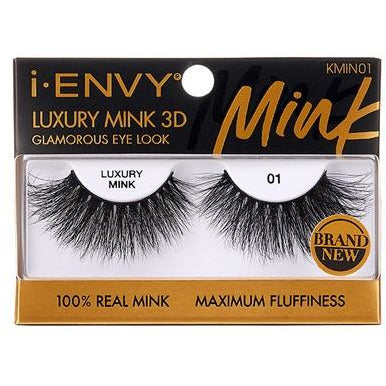 Kiss i-ENVY Luxury Mink 3D Lashes - KMIN01
