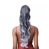 Bobbi Boss Miss Origin Tress Up Human Hair Blend Drawstring Ponytail - MOD025 Loose Curl 28"
