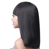 Bobbi Boss Soft Yaky Perm 100% Unprocessed Human Hair Wig - MH1287 Leeza