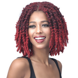 Bobbi Boss Natural Style Synthetic Lace Front Wig - MLF613 Calif. Butterfly Locs 12