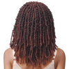 Bobbi Boss Natural Style Synthetic Lace Front Wig - MLF614 Calif. Butterfly Locs 16 (T4/27/613 only)