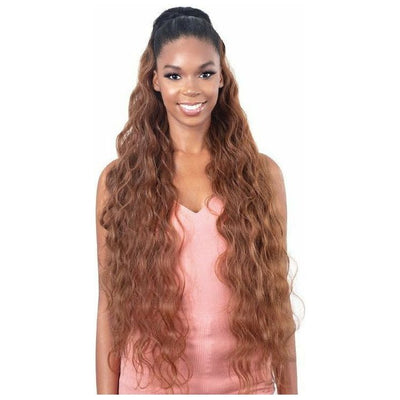 Model Model Gardenia Mastermix Drawstring Ponytail - Beachy Wave 36"