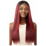 Outre Color Bomb Synthetic Lace Front Wig - Chara (1 & 1B only)