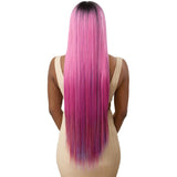Outre Color Bomb Synthetic Lace Front Wig - Kimisha (1B only)