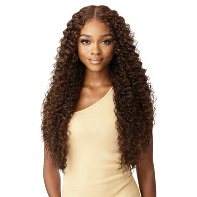 Outre 100% Human Hair Blend 13" x 6" 360 HD Lace Front Wig - Kayreena